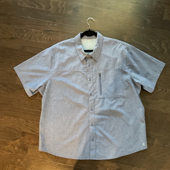 Zelos Short Sleeve Hybrid Shirt - XXL - Blue Eve - Picture 5 of 6